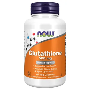 NOW Foods Glutathione 500 mg - 60 Veg Caps