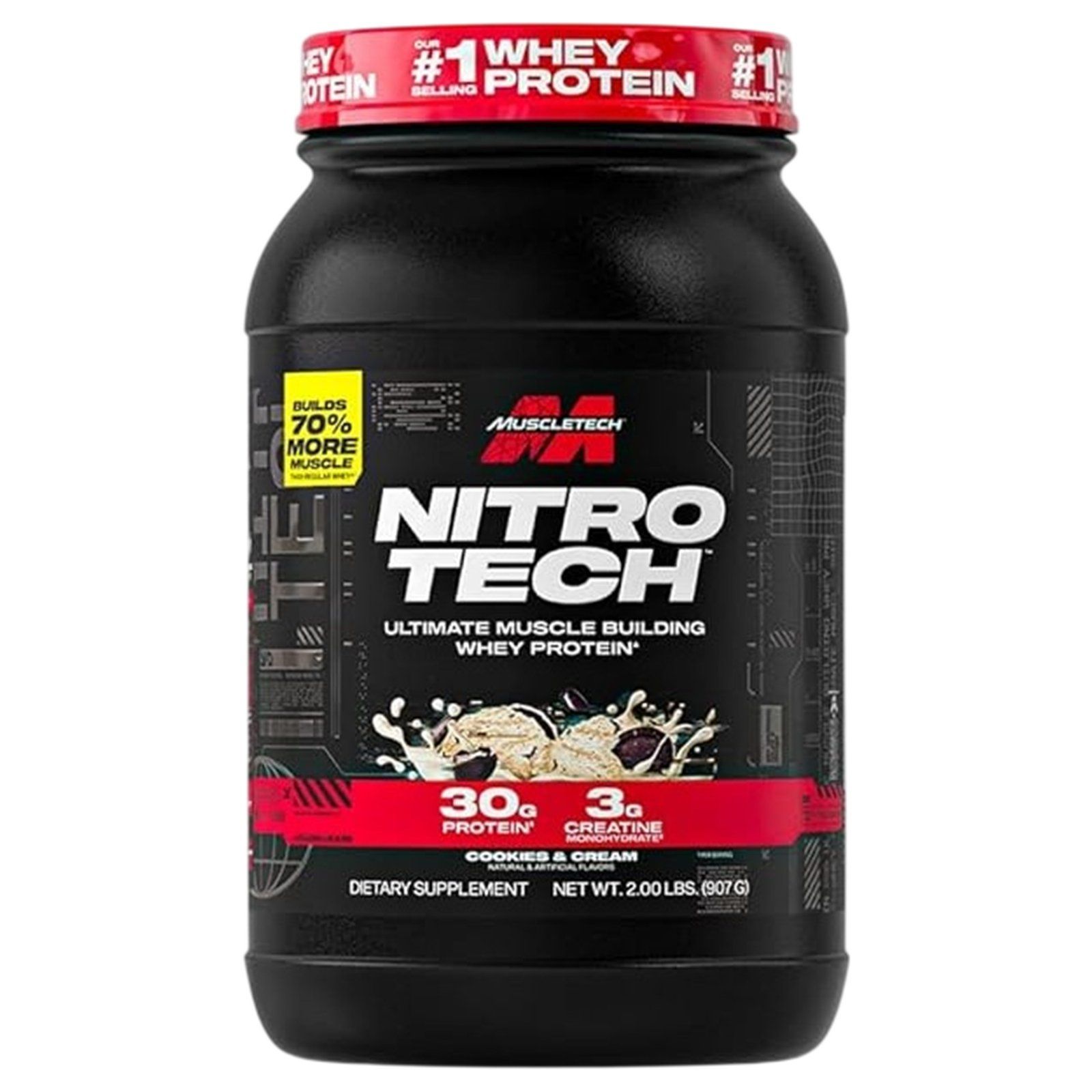 MuscleTech NitroTech Whey Protein - 2 lbs