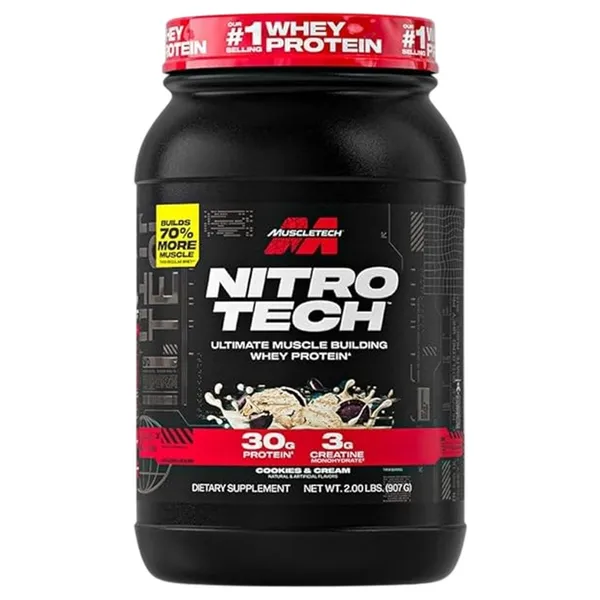 MuscleTech NitroTech Whey Protein - 2 lbs