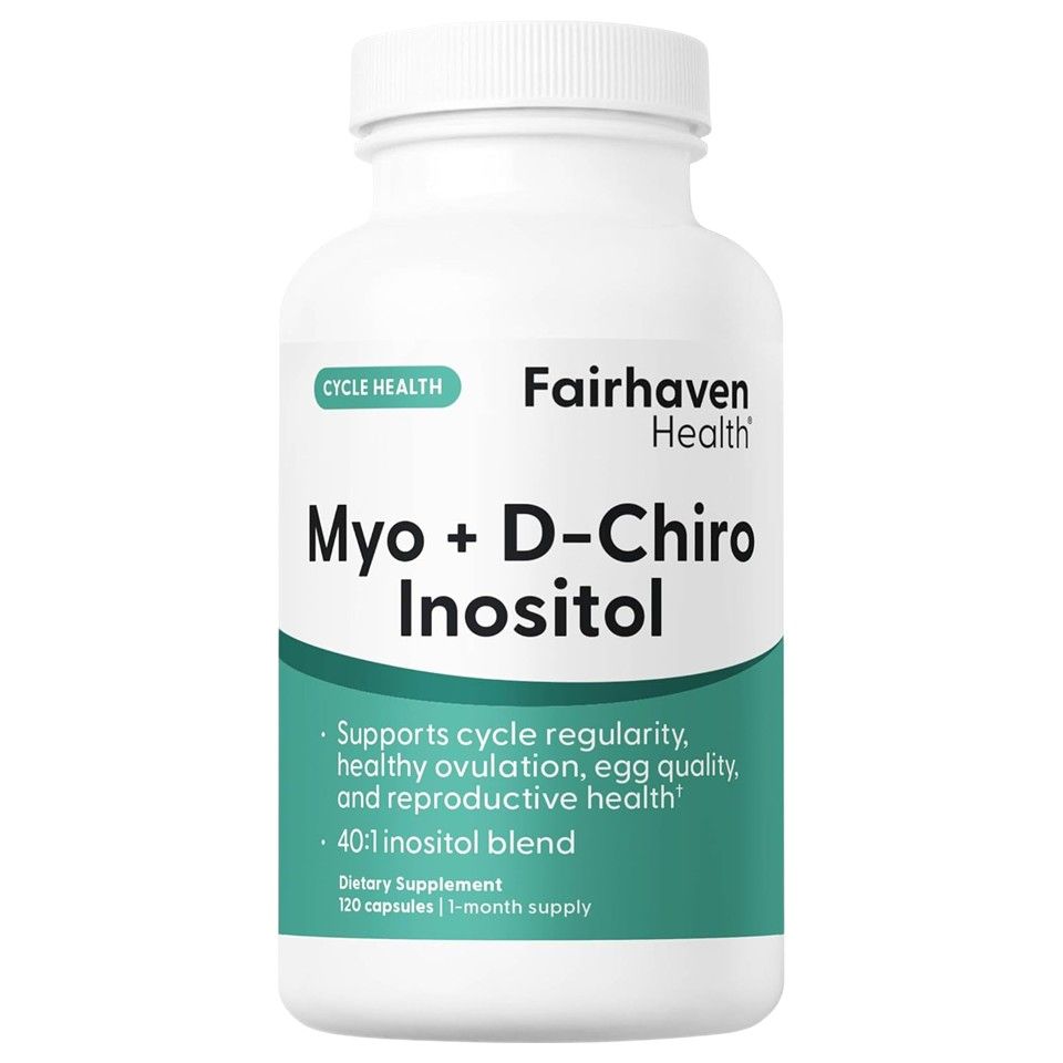 Fairhaven Health, Myo + D-Chiro Inositol, 120 Capsules