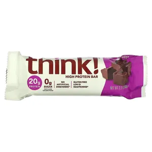 Think ! High Protein Bars, 2.1 oz (60 g) - chocolate fudge