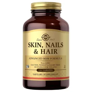 Solgar, Skin, Nails & Hair, Advanced MSM Formula, 120 Tablets
