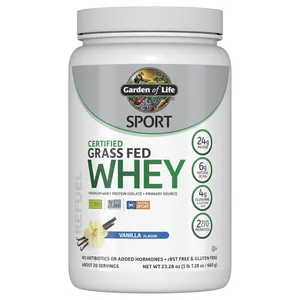 Garden of Life Sport Certified Grass Fed Whey - 1 lbs