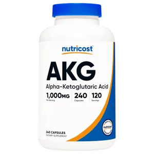 Nutricost AKG (Alpha-Ketoglutaric Acid) - 240 Capsules