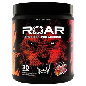 Rule 1 Roar Pre-Workout - 30 Servings - fruit punch
