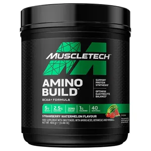 MuscleTech Amino Build - 40 Servings - strawberry watermelon