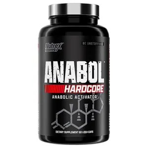 Nutrex Research Anabol Hardcore, 160 mg, 60 Liqui-Caps