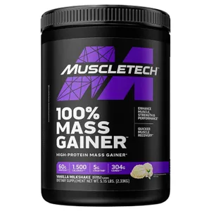 MuscleTech 100% Mass Gainer - 5.15 lbs - vanilla milkshake