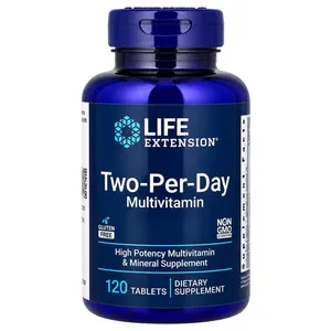 Life Extension Two-Per-Day Multivitamin, 120 Tablets