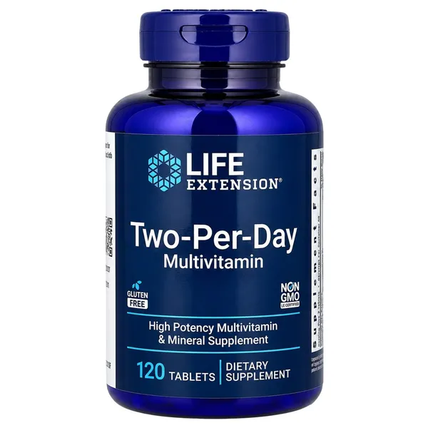Life Extension, Two-Per-Day Multivitamin, 60 Tablets