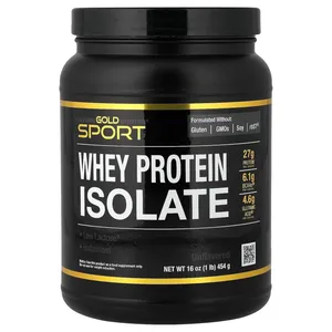 California Gold Nutrition Sport Whey Isolate Unflavored - 1 lbs