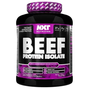 NXT Nutrition Beef Protein Isolate - 4 lbs - apple blackcurrant squash