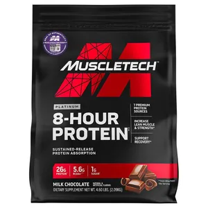MuscleTech Platinum 8-Hour Protein - 4.6 lbs - milk chocolate