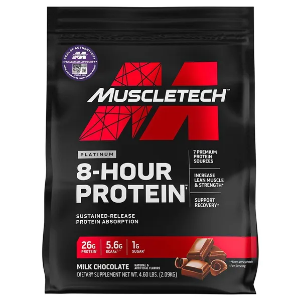MuscleTech Platinum 8-Hour Protein - 4.6 lbs