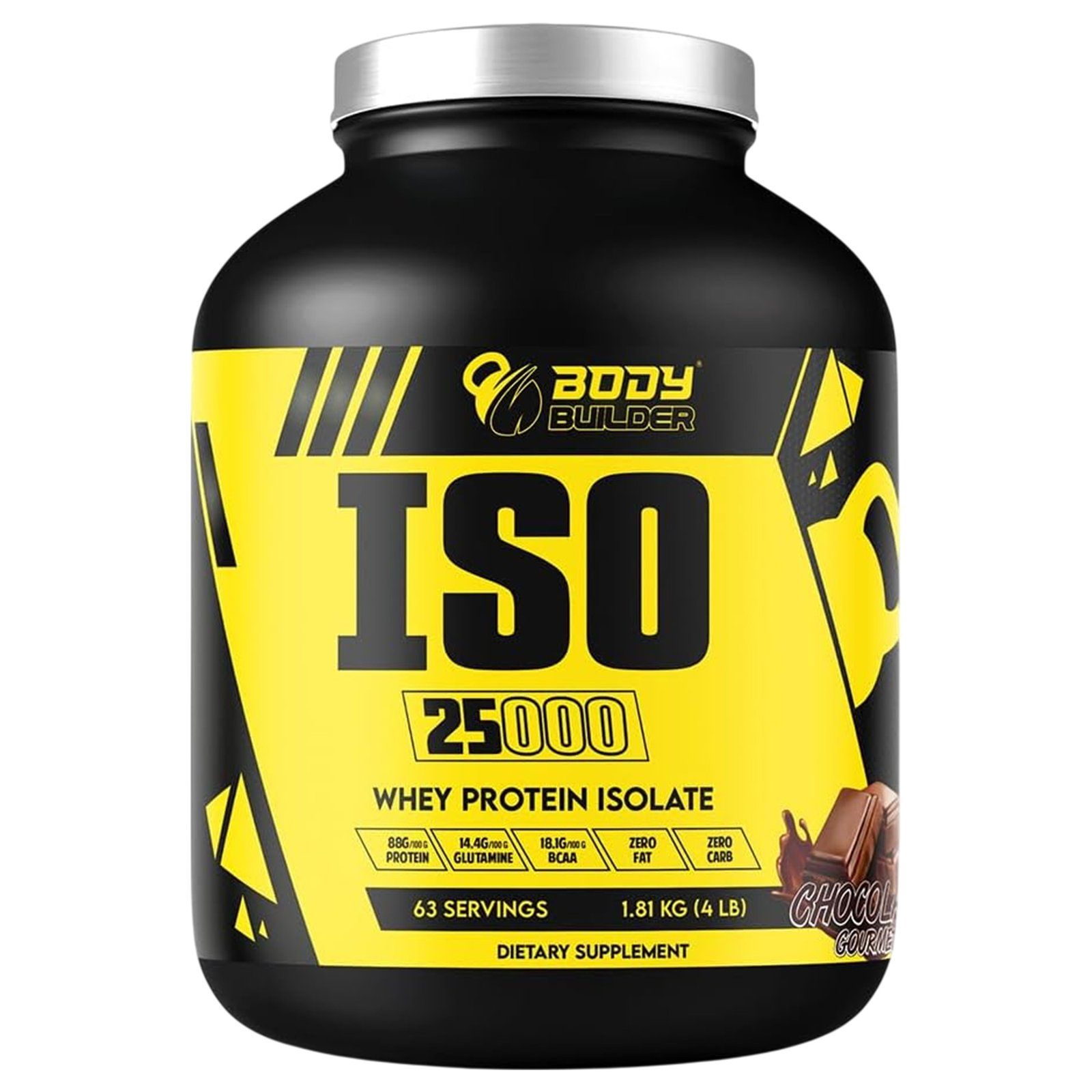 Body Builder ISO 25000 Whey Protein Isolate - 4 lbs