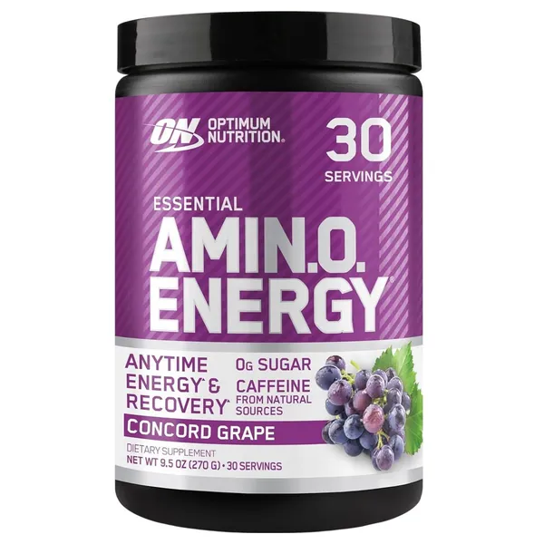Optimum Nutrition Amin.O. Energy Blue Raspberry, 9.5 oz (270 g)