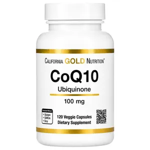 California Gold Nutrition, CoQ10, USP Grade Ubiquinone, 100 mg, 120 Veggie Capsules