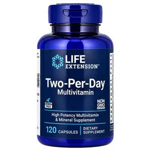 Life Extension Two-Per-Day Multivitamin, 120 Capsules