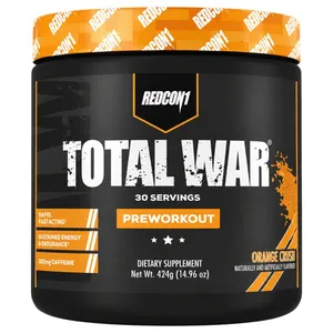 Redcon1 Total War Pre-Workout - 30 Servings - orange crush