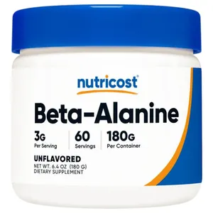 Nutricost Beta-Alanine Unflavored - 180 g