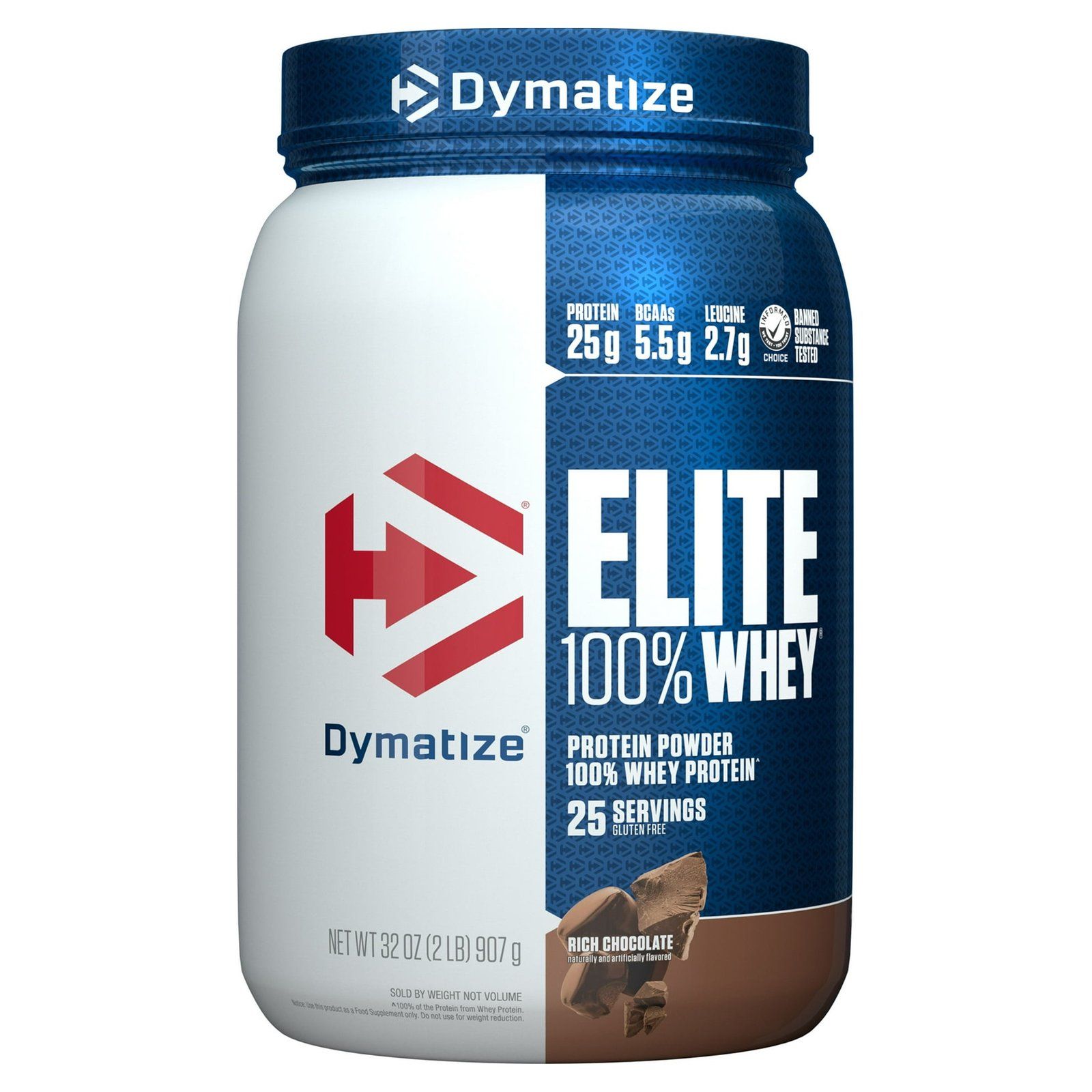 Dymatize Elite 100% Whey Protein - 2 lbs