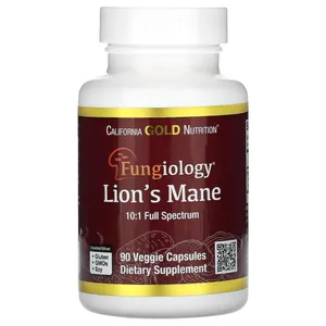 California Gold Nutrition Organic Lion's Mane - 90 PlantCaps