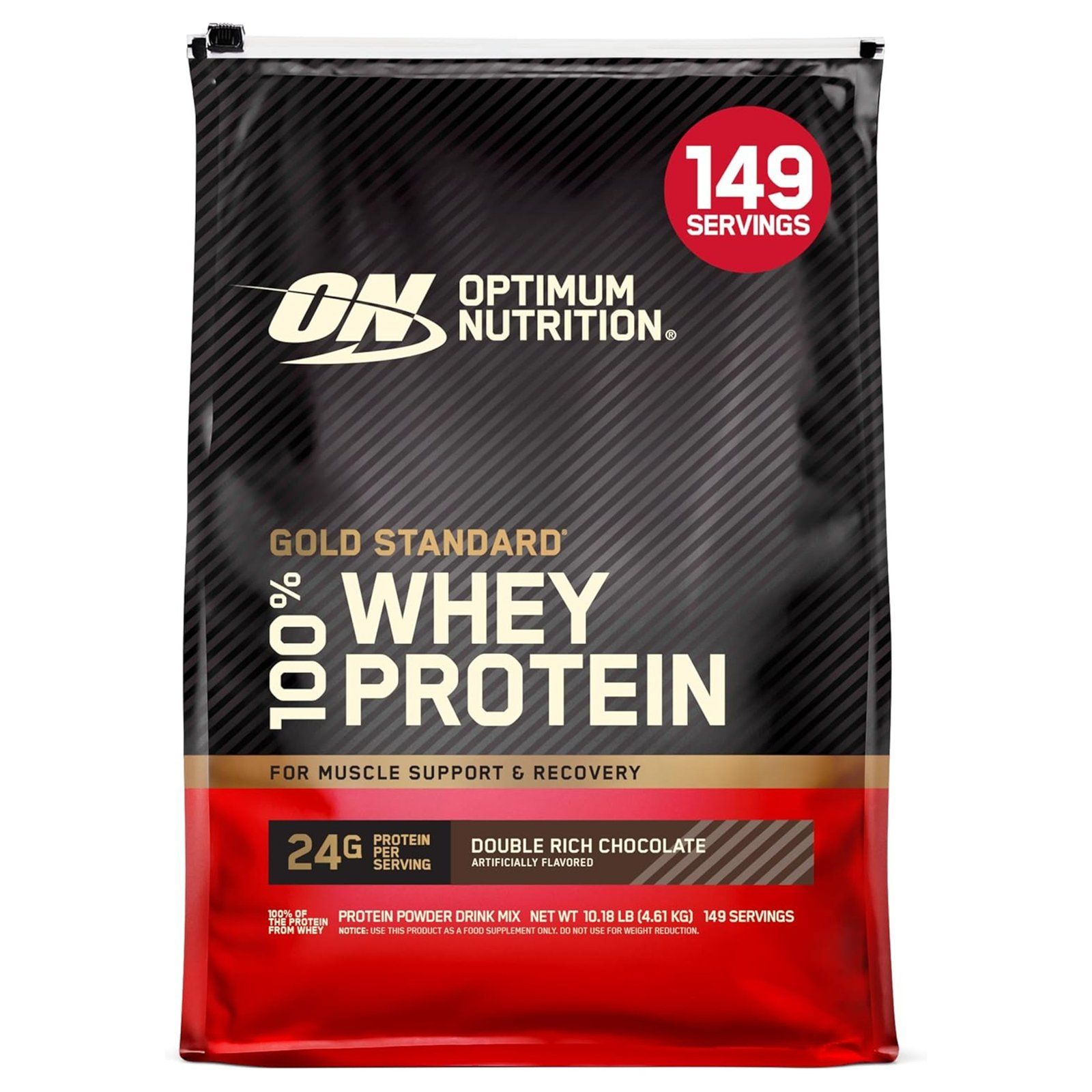 Optimum Nutrition Gold Standard 100% Whey - 10 lbs