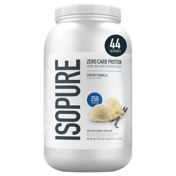 Isopure Zero Carb Protein Powder - 3 lbs