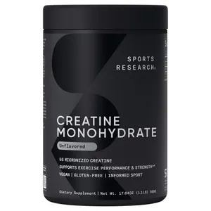 Sports Research Creatine Monohydrate Unflavored - 500 g