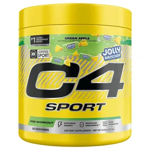 Cellucor C4 Sport Pre-Workout - 20 Servings - jolly rancher green apple