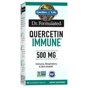 Garden of Life, Dr. Formulated, Quercetin Immune, 500 mg, 30 Vegetarian Tablets