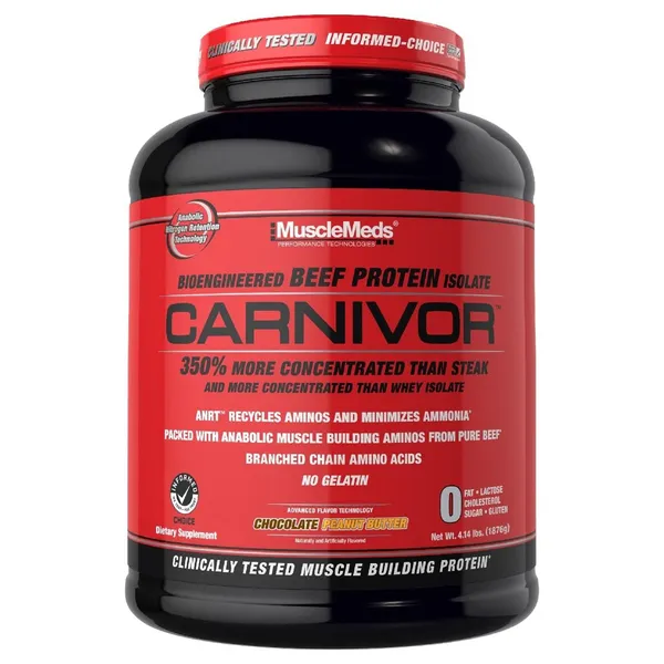 MuscleMeds Carnivor Beef Protein Isolate - 4 lbs