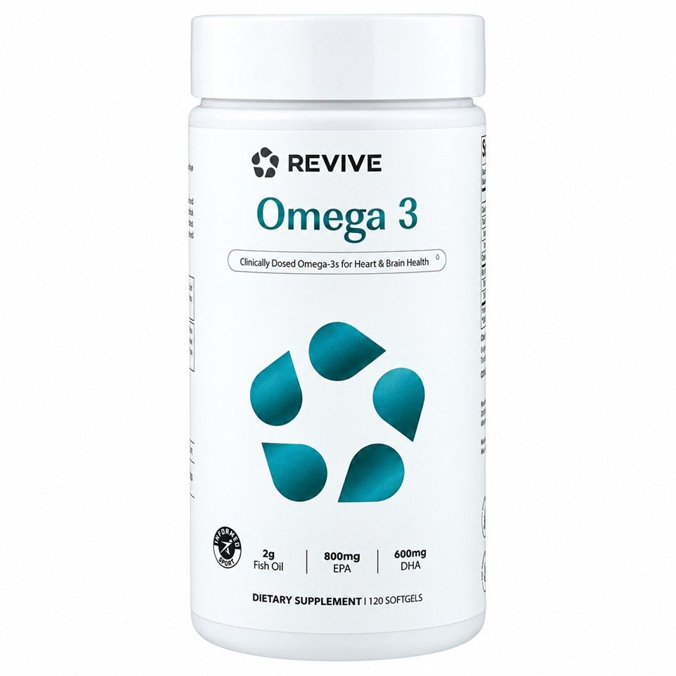 Revive, Omega 3, 120 Softgels