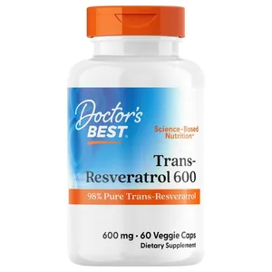 Doctor's Best Trans-Resveratrol 600 mg - 60 Veggie Caps