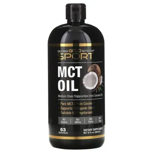 California Gold Nutrition Sport Organic MCT Oil C8 C10 - 946 ml