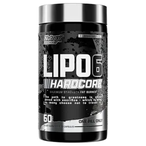 Nutrex Research LIPO-6 Hardcore Maximum Strength - 60 Capsules