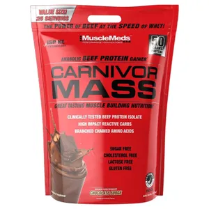 MuscleMeds Carnivor Mass Chocolate Fudge - 10.4 lbs