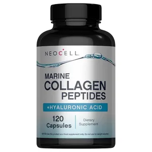 NeoCell Marine Collagen Peptides + Hyaluronic Acid - 120 Capsules