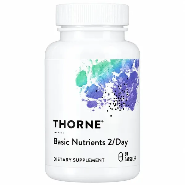 Thorne, Basic Nutrients 2/Day, 60 Capsules