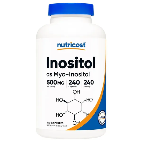 Nutricost Inositol 500 mg, 240 Capsules