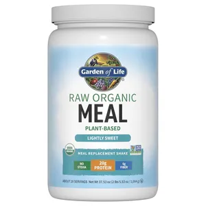 Garden of Life RAW Organic Meal Replacement - 2 lbs - lightly sweet