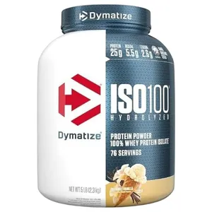 Dymatize ISO100 Whey Protein Isolate - 5 lbs - gourmet vanilla