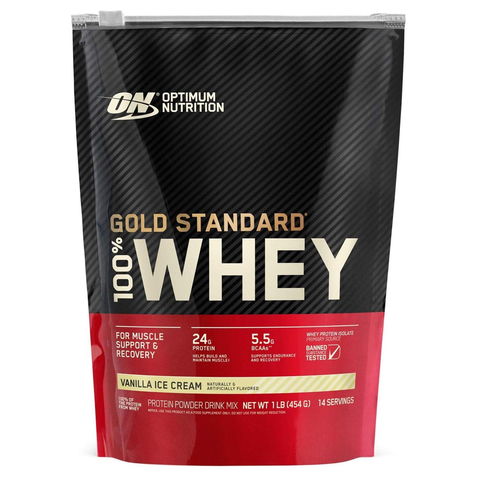 Optimum Nutrition Gold Standard 100% Whey - 1 lbs