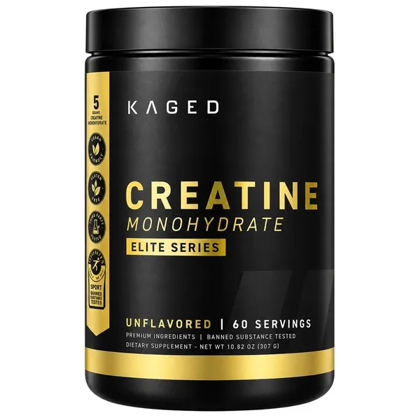 Kaged Elite Series Creatine Monohydrate Unflavored, 10.82 oz (307 g)