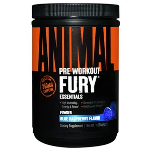 Animal Fury Essentials Pre Workout - 30 Servings - blue raspberry