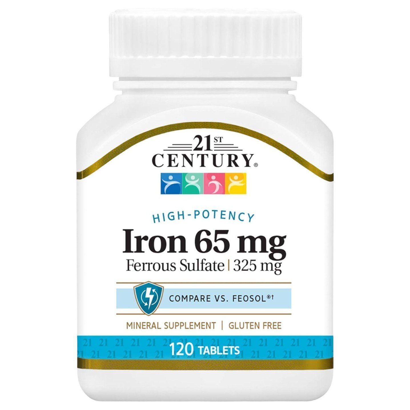 21st Century Iron 65 mg - 120 Tablets