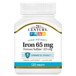 21st Century Iron 65 mg - 120 Tablets