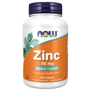 NOW Foods Zinc 50 mg - 250 Tablets