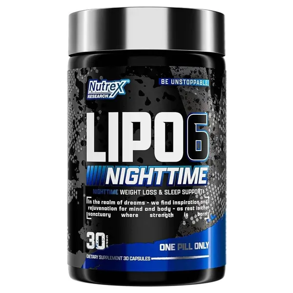 Nutrex Research LIPO-6 Nighttime - 30 Caps