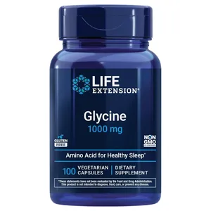 Life Extension Glycine 1000 mg - 100 Vegetarian Capsules